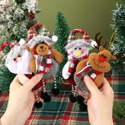 4pcs/set Festive Christmas Hanging Pendant