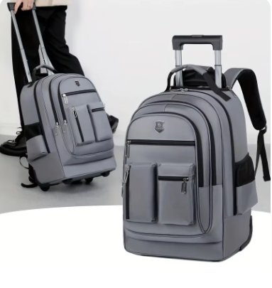 Large Capacity Travel Bag With Suit Compartment