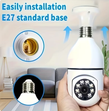 Light Bulb Security Camera